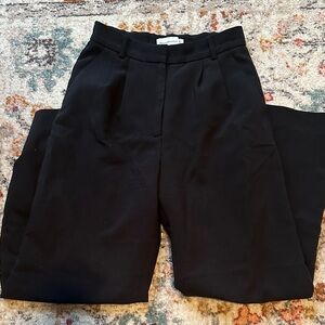 Abercrombie & Fitch Sloane Tailored Wide Leg Pant